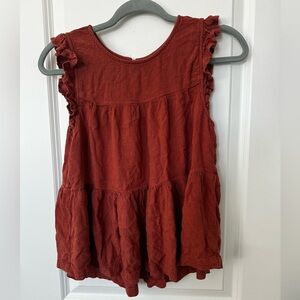 American Eagle Outfitters Ruffle Blouse